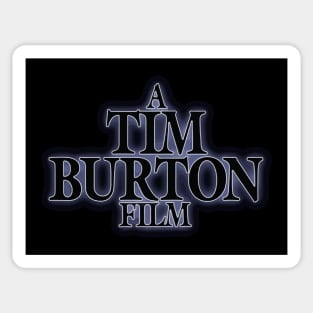 a tim burton film Sticker